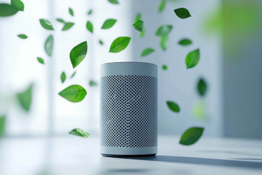 Purificateur d’air dans un intérieur